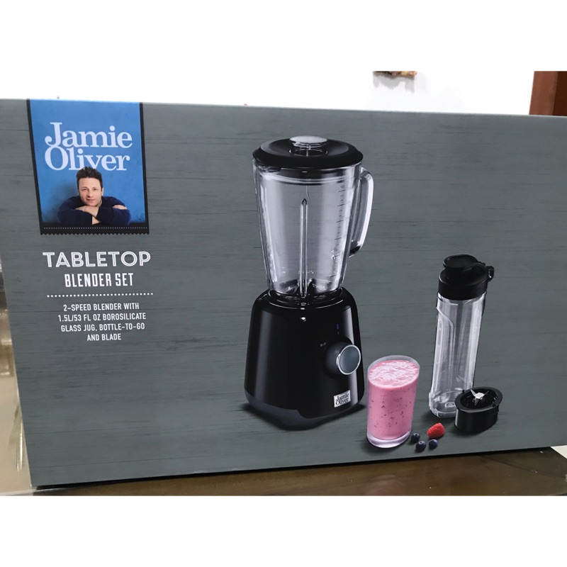 全新 Jamie Oliver 傑米奧利佛1 5l 果汁機 調理機 附隨行杯 露天拍賣