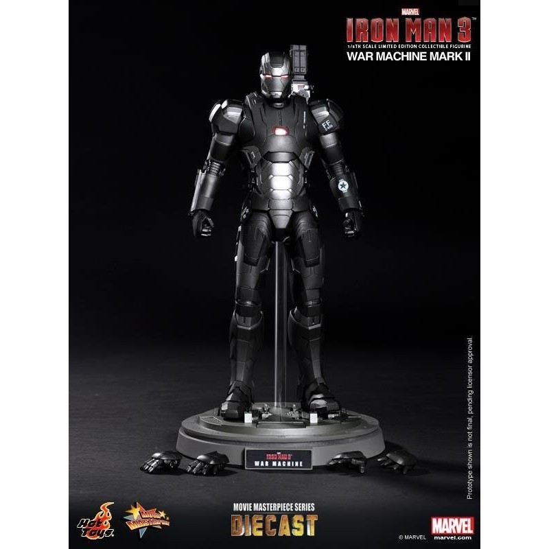 HOT TOYS MMS198 D03 鋼鐵人3 戰爭機器 Mark 2 Iron Man 3 馬克2 合金