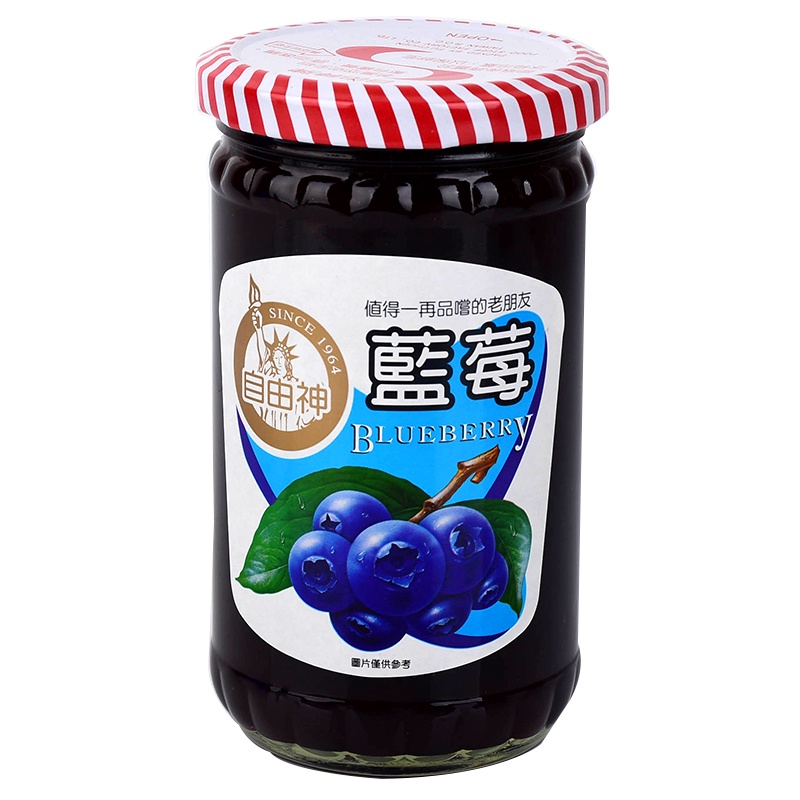 自由神藍莓果醬400g克 x 1【家樂福】