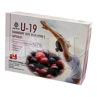 【蝦皮代開電子發票】U-19 CRANBERRY 蔓越莓二代膠囊 60粒/盒 現貨效期至：2026.11.23