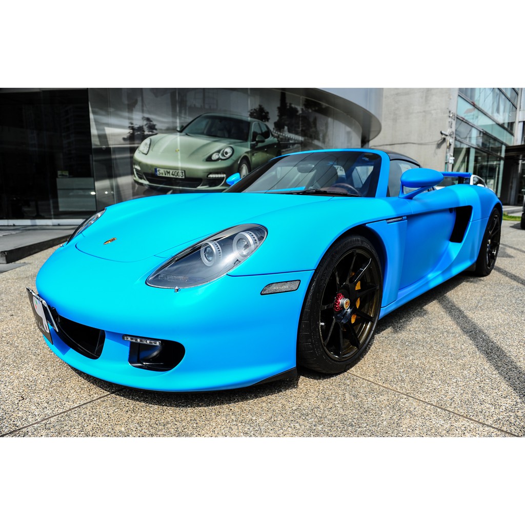 Dr. Color 玩色專業汽車包膜 Porsche Carrera GT 全車包膜改色 (Avery SWF)