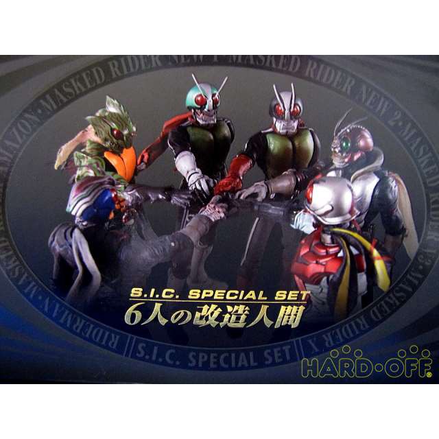 全新日版s I C Special Set 魂限定昭和假面騎士6人的改造人間 蝦皮購物