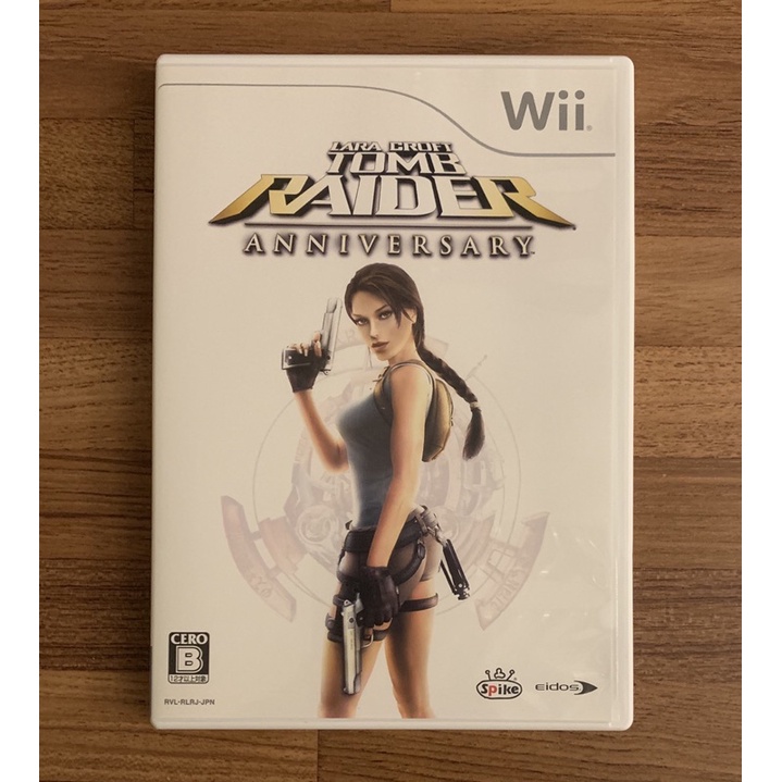 Wii 古墓奇兵 重返禁地 Tomb Raider 正版遊戲片 原版光碟 日文版 日版適用 二手片 中古片 任天堂
