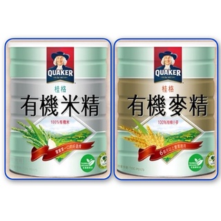 桂格 有機米精 有機麥精 500g/罐 副食品 米精 麥精