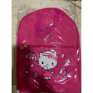 全新hello kitty 經典桃紅色後背包