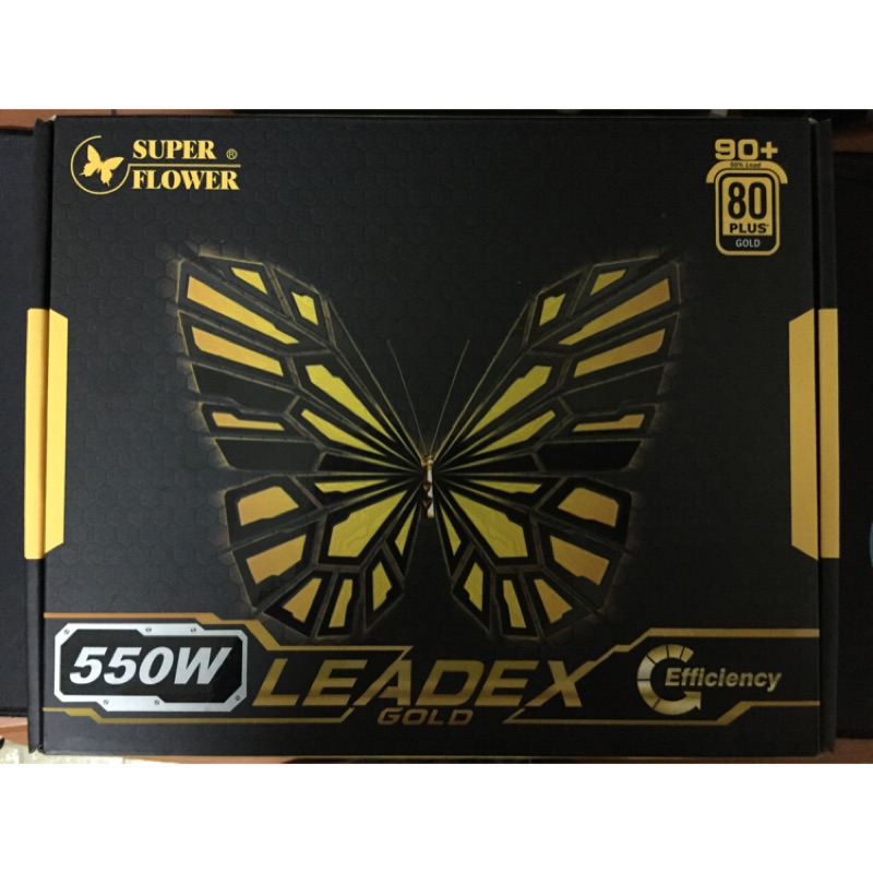二手 振華 Leadex 550W 80+金牌 模組化
