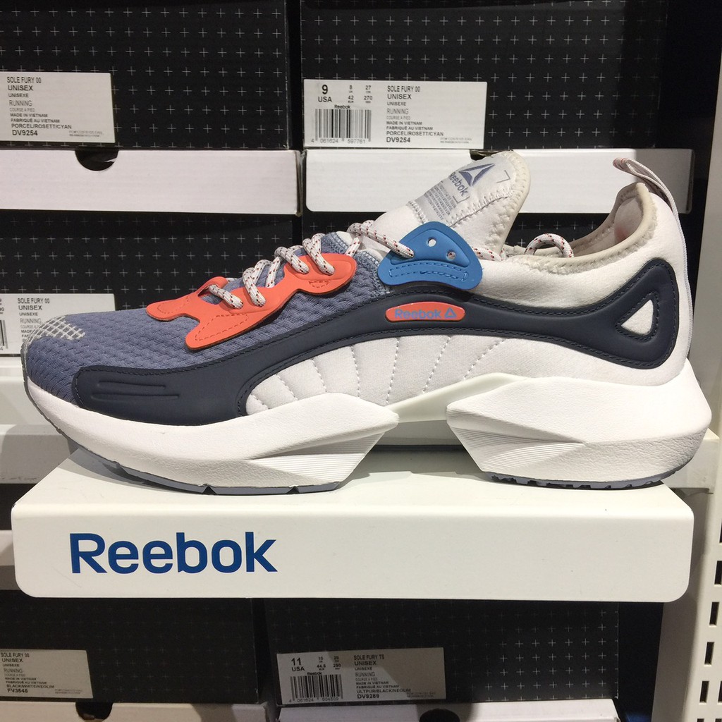 REEBOK SOLE FURY 00 RUNNING 男鞋 休閒鞋 慢跑鞋 跑鞋 運動休閒鞋 藍橘色 DV9254