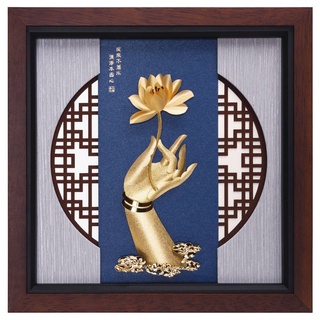 退休禮物、佛教界交流伴手禮、收藏自用 │素雅系列│佛手蓮花│送禮餽贈最佳選擇│臺灣最專業工藝禮品製造供應商│鹿港窯禮品館