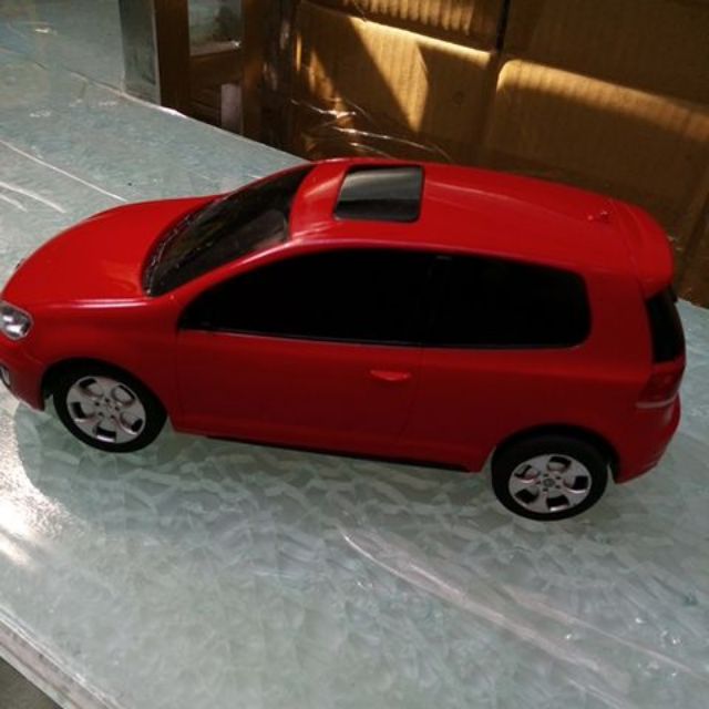 紅色福斯Golf GTI 模型車
