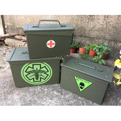 中大戶外 鐵製軍箱彈藥箱工具箱收納箱工具箱生存遊戲軍用便利箱運輸箱野餐收納工具箱露營軍綠 蝦皮購物