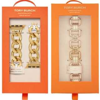 美國代購 Tory Burch 質感經典金屬錶帶 立體logo Apple Watch 38mm/40mm 手錶錶帶