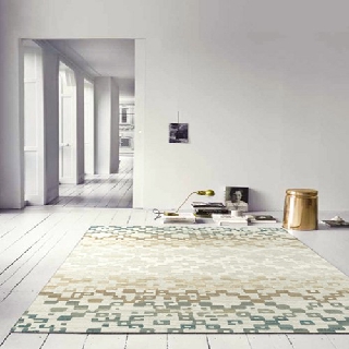 【范登伯格】 古娜 小品藝術風地毯 菱格 133x190cm