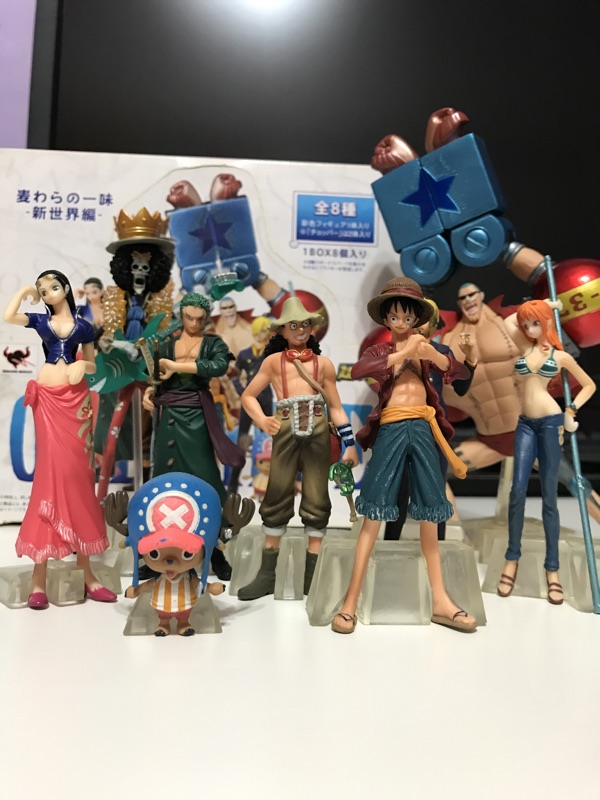 海賊王航海王魯夫超造型魂vol 1 兩年後頂上決戰新世界編全套一中盒9款10入 蝦皮購物