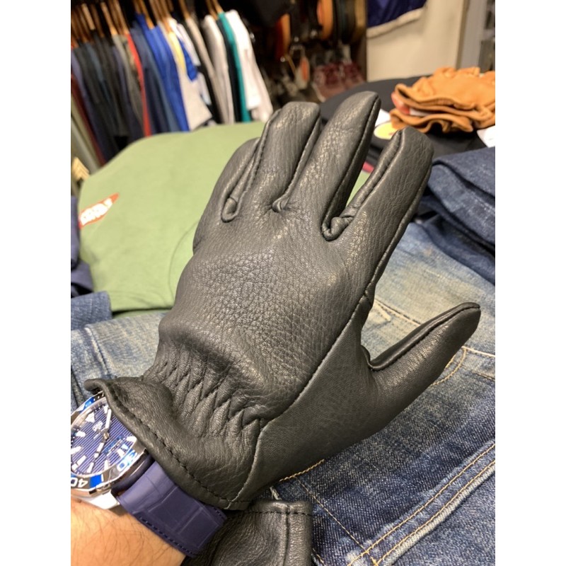 《古著倉庫》全新品 MADE IN USA SULLIVAN GLOVE  CASCADIA 黑色 鹿皮手套