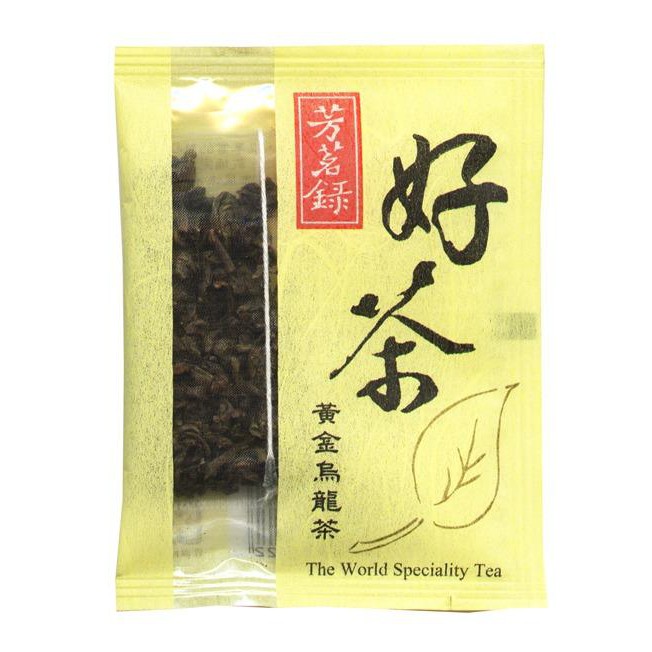 ~* 拾穗精品*~ 芳茗錄 黃金烏龍茶 3g包/袋 雲龍紙包 綠茶包 蝦皮代開發票