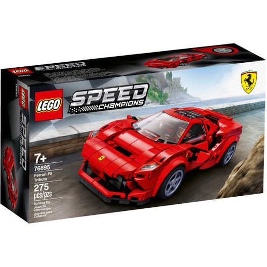 【全新盒組】LEGO 樂高 76895  法拉利 Speed Ferrari F8 大紅車