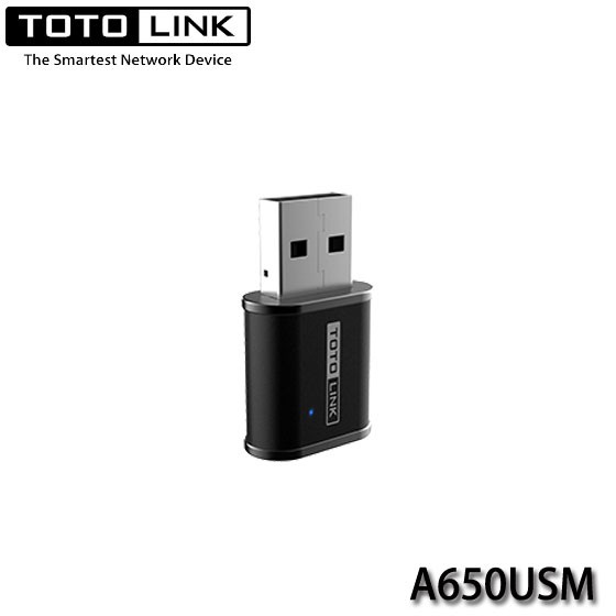 【3CTOWN】含稅附發票 TOTOLink A650USM AC650 迷你 USB雙頻無線網卡