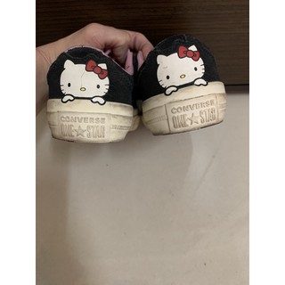 二手Converse & Hello Kitty 聯名經典款帆布鞋