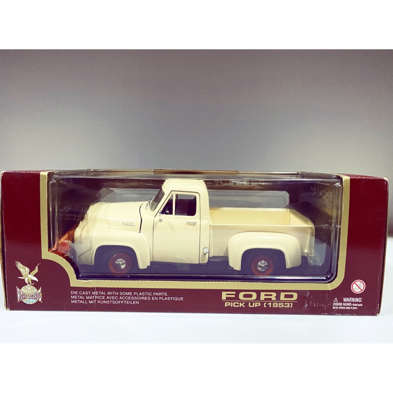 ROAD LEGENDS 1:18 FORD PICK UP (1953)white 白