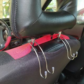 不鏽鋼多用途掛勾 車用掛勾 電動代步車頭枕後掛勾