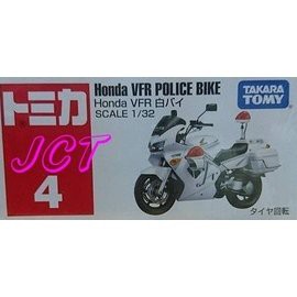 JCT TOMICA 多美小汽車─004 本田白色摩托車 716464