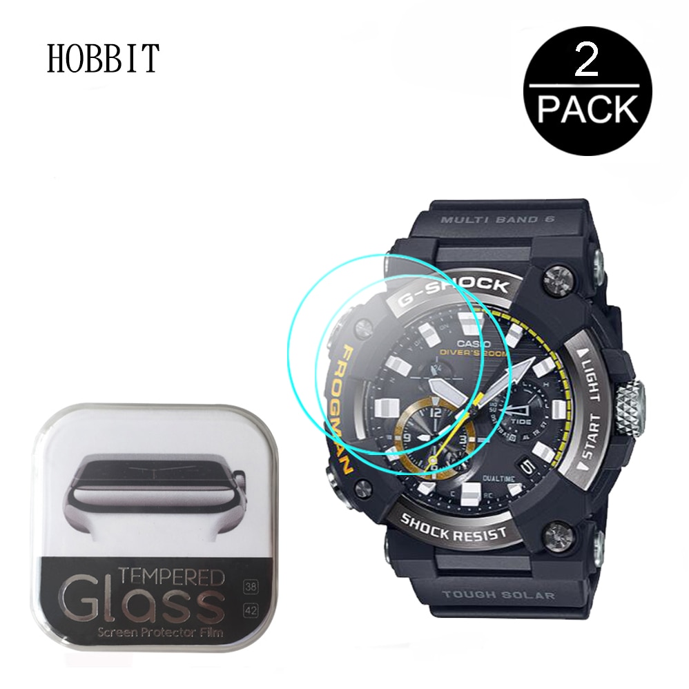 【2片】Casio卡西歐 手錶膜 手錶荧幕膜G-Shock GWF-A1000 1A 2 1A4透明保護膜 防刮鋼化玻璃