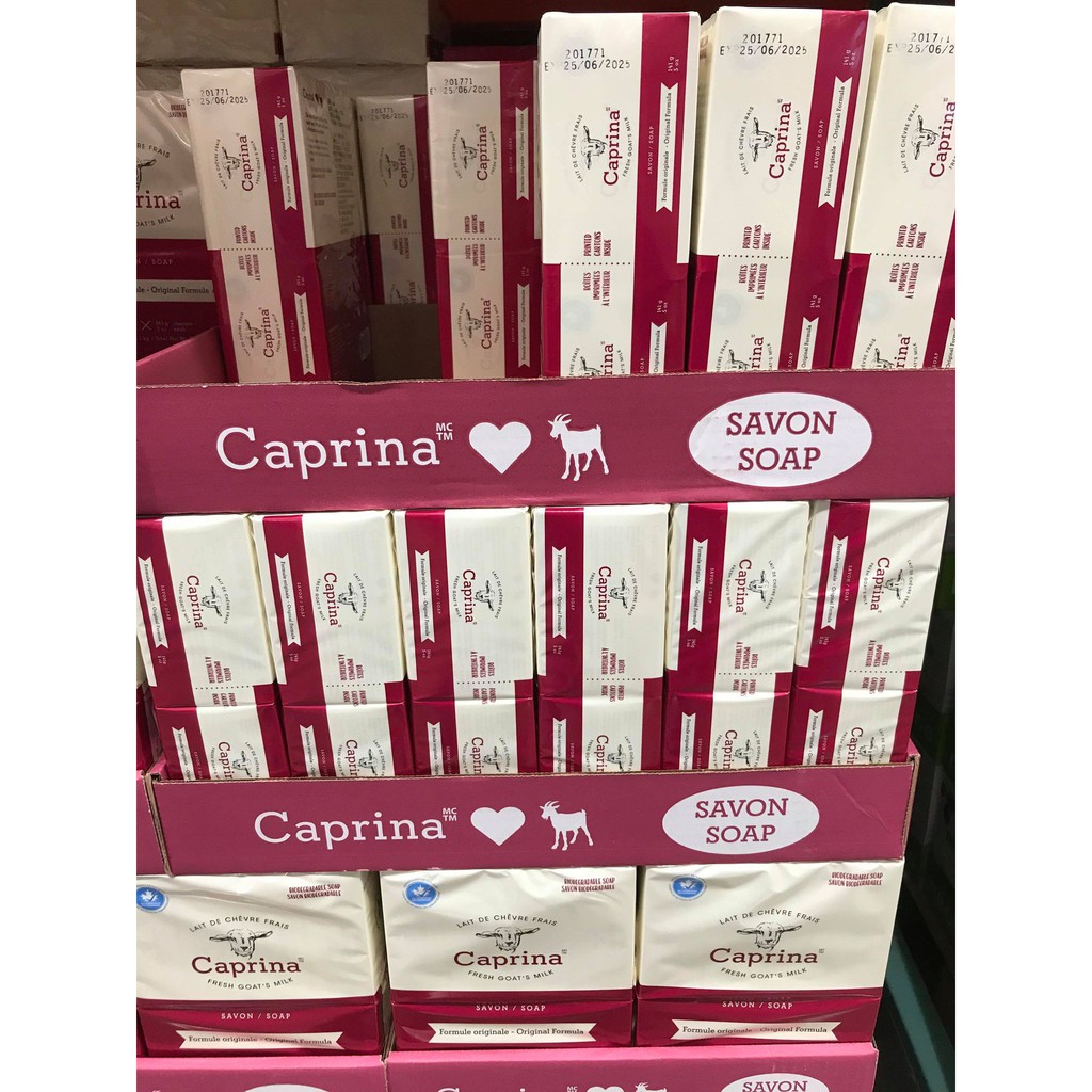🌈Bonjour Star小商店 [現貨]Costco好市多代購CAPRINA(肯拿士) 加拿大進口羊奶香皂110公克