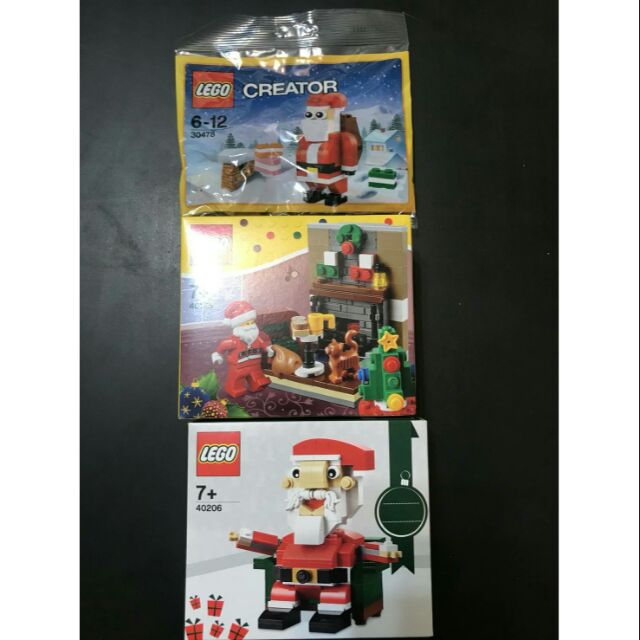 Lego 聖誕節 30478+40125+40206 合售