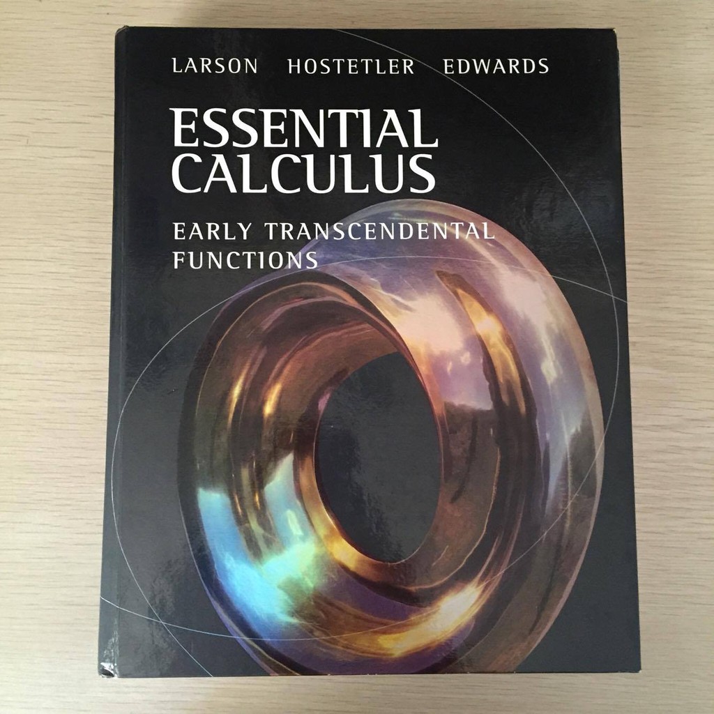 [基礎微積分]精裝本Essential Calculus 2007版 -Larson,etc