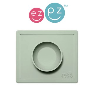 【美國 ezpz】快樂餐碗-抹茶綠 矽膠餐具