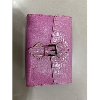 borsalini三折短夾粉色-短夾 皮夾 多功能夾 錢包 卡夾