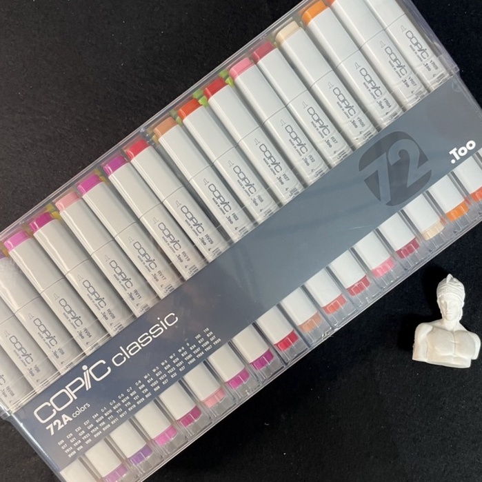 『ZSARTSHOP』日本 Copic  classic一代麥克筆 專業手繪設計 72色 A色系 單盒 附手提盒