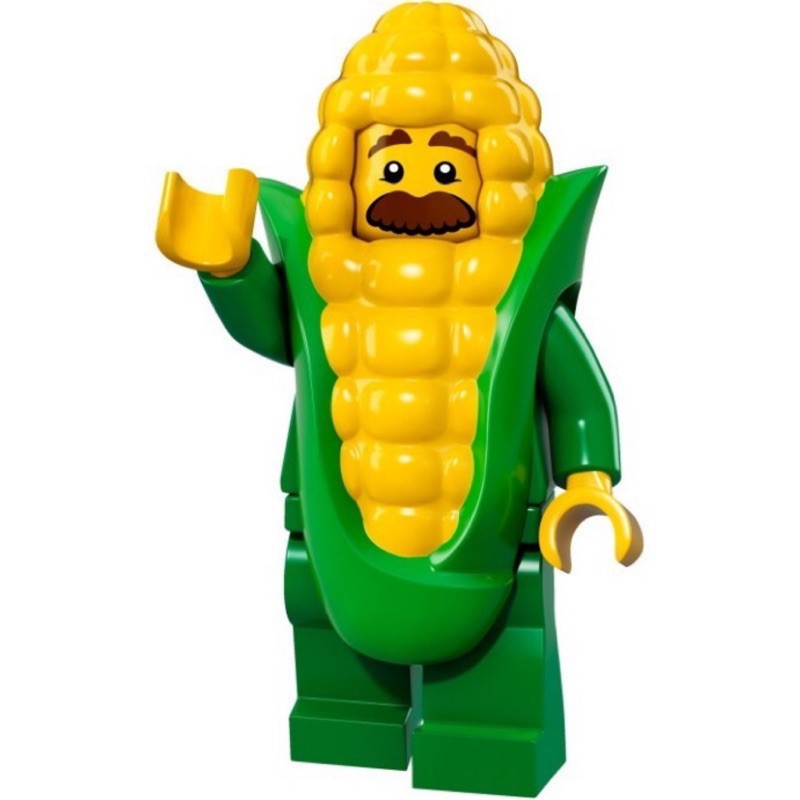 【益智天堂】 LEGO 樂高 袋裝 71018 17代 玉米人 Corn Cob Guy 人偶