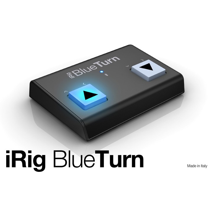 【又昇樂器】IK Multimedia iRig BlueTurn 控制踏板 腳踏翻譜