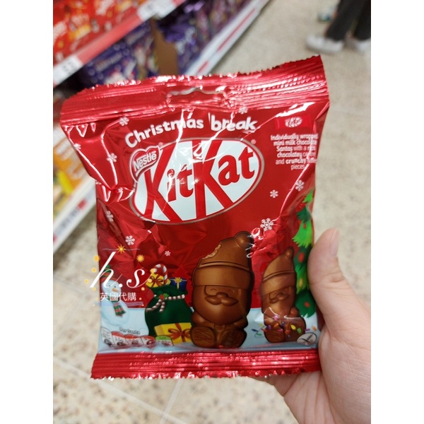 （現貨）🇬🇧KitKat 聖誕節 復活節限定巧克力 造型巧克力 聖誕禮物 英國超市代購