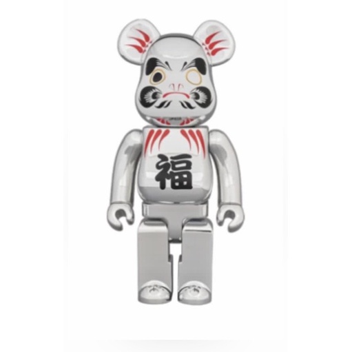 Bearbrick 銀福 達摩 Be@rbrick 現貨 400%