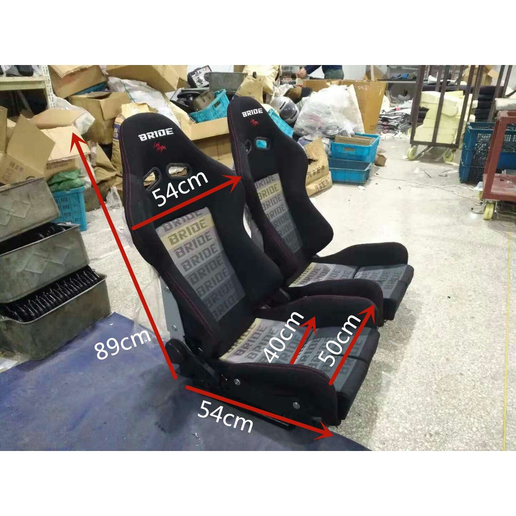 汽車座椅 賽車椅 汽車改裝桶椅座椅 通用雙滑可調節賽車遊戲模擬器玻璃鋼
