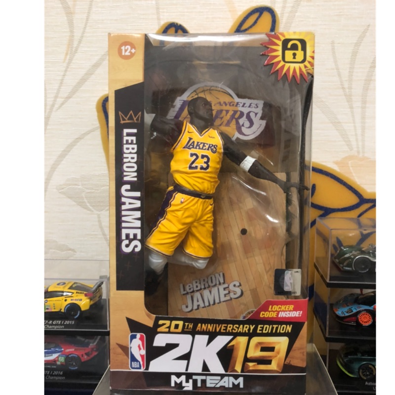 🇺🇸GI.JOE🌟McFarlane麥法蘭NBA湖人LeBron James LBJ 2K19系列黃衣 人偶 公仔