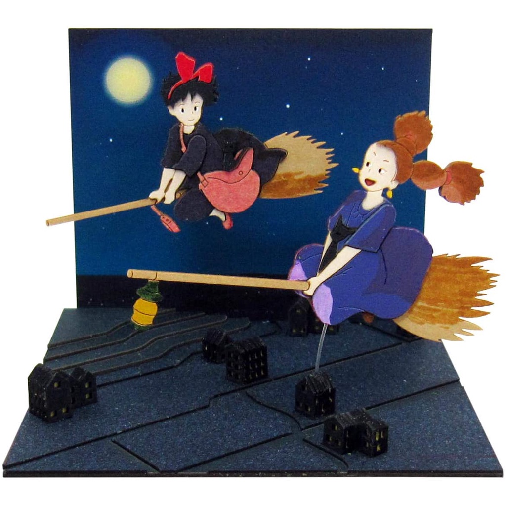 Sankei Mp07 81 Studio Ghibli 魔女宅急便先輩魔女paper Craft 蝦皮購物