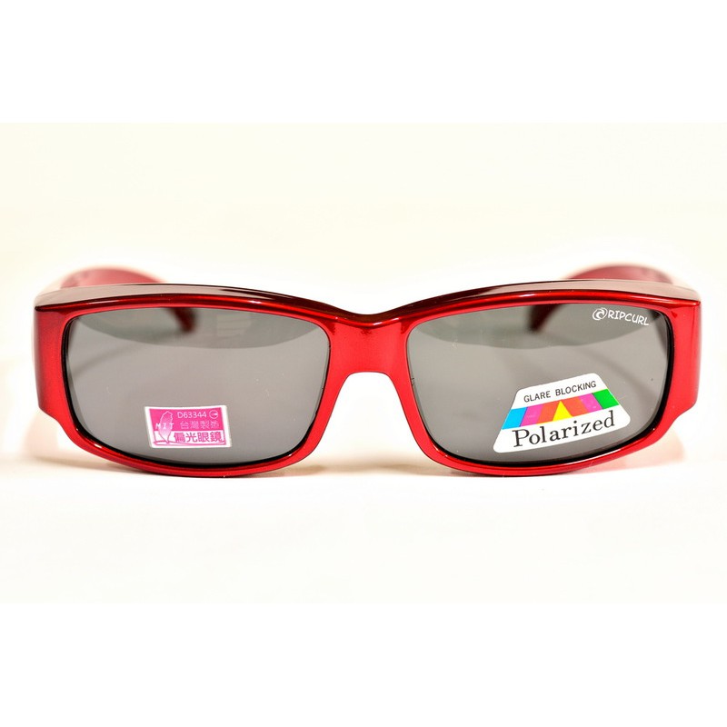 e視網眼鏡  WP9419-紅框(可內戴近視眼鏡或老花眼鏡 )強化偏光水銀太陽眼鏡(檢驗合格)