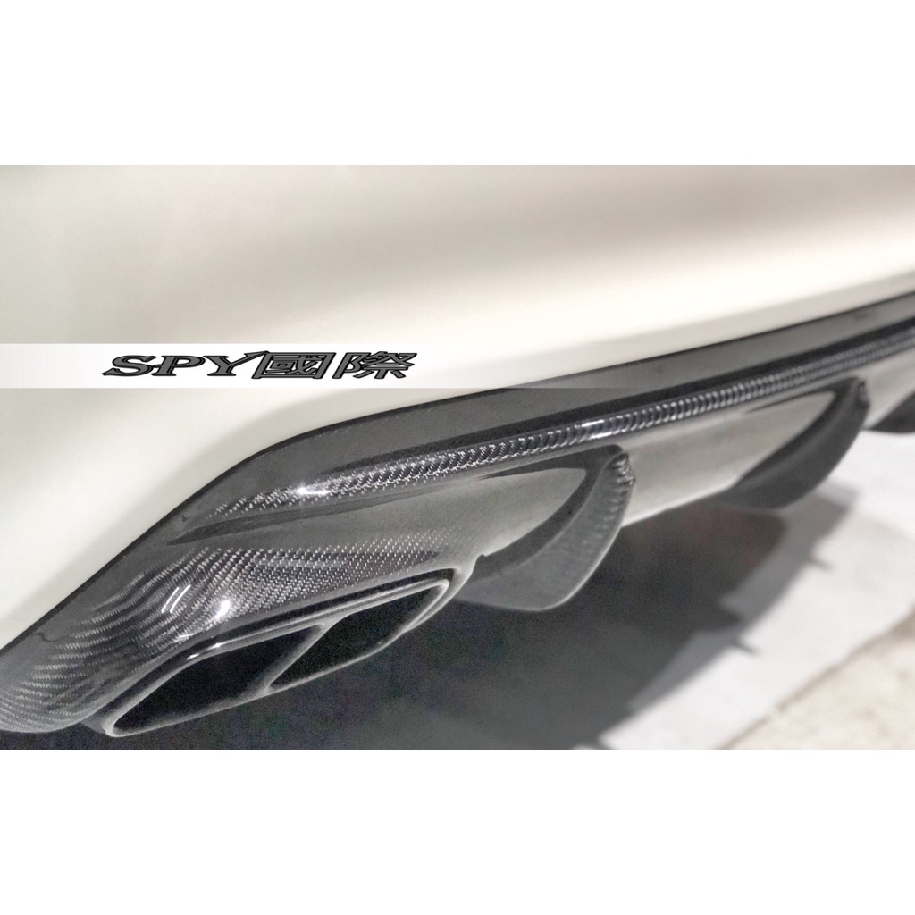 【SPY MOTOR】Benz W117 CLA 45樣式碳纖維後下巴