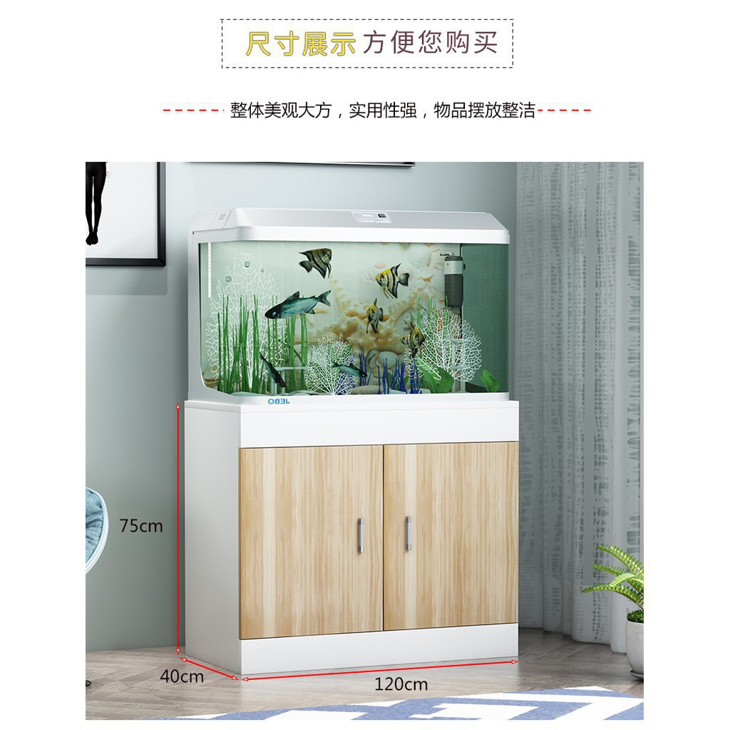 免運實木魚缸架魚缸底柜定做水族箱底座超白缸地柜創意草缸魚缸置物架 蝦皮購物