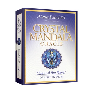 水晶曼陀羅神諭卡英文版,贈中文翻譯｜Crystal Mandala Oracle，打開你的心賦予愛的意識【左西】