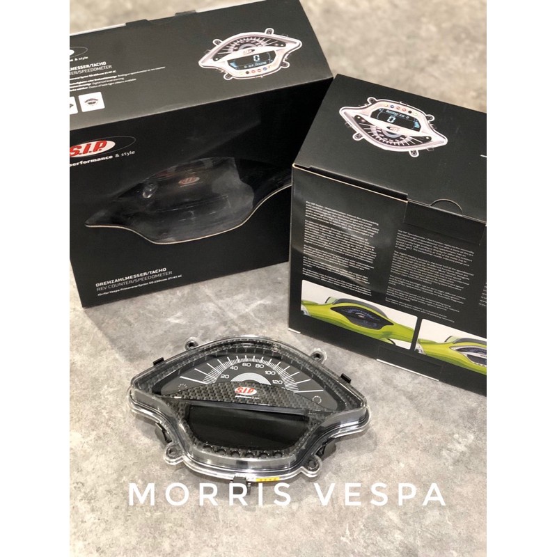 [ Morris Vespa ] Sip 多功能儀表 carbon 特殊版 卡夢 數位 儀錶  衝刺 春天