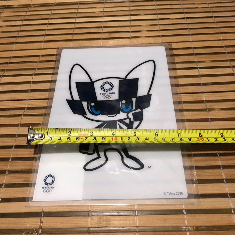 2020東京奧運-週邊商品系列-公仔樣式-墊板（PP材質）