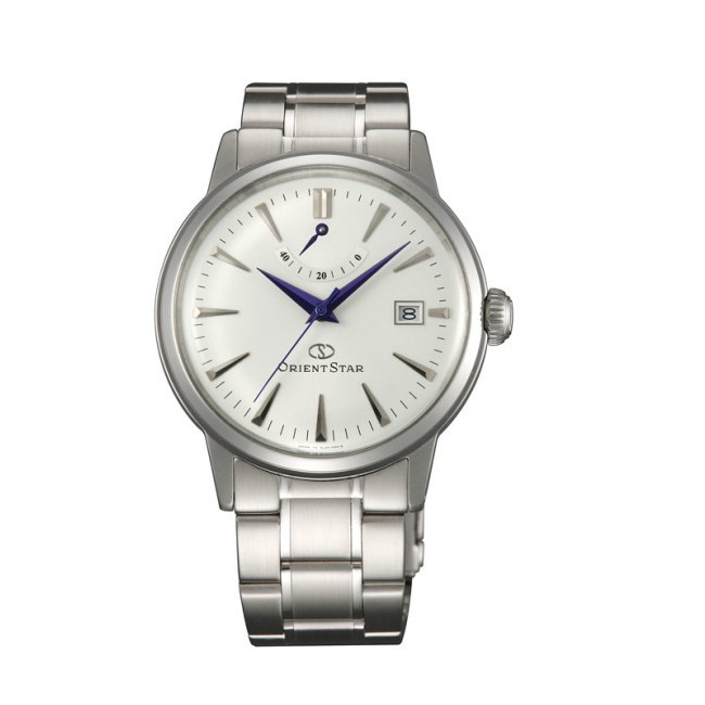 ORIENT STAR 東方之星 經典動力儲存機械錶 鋼帶款 白色 SEL05003W