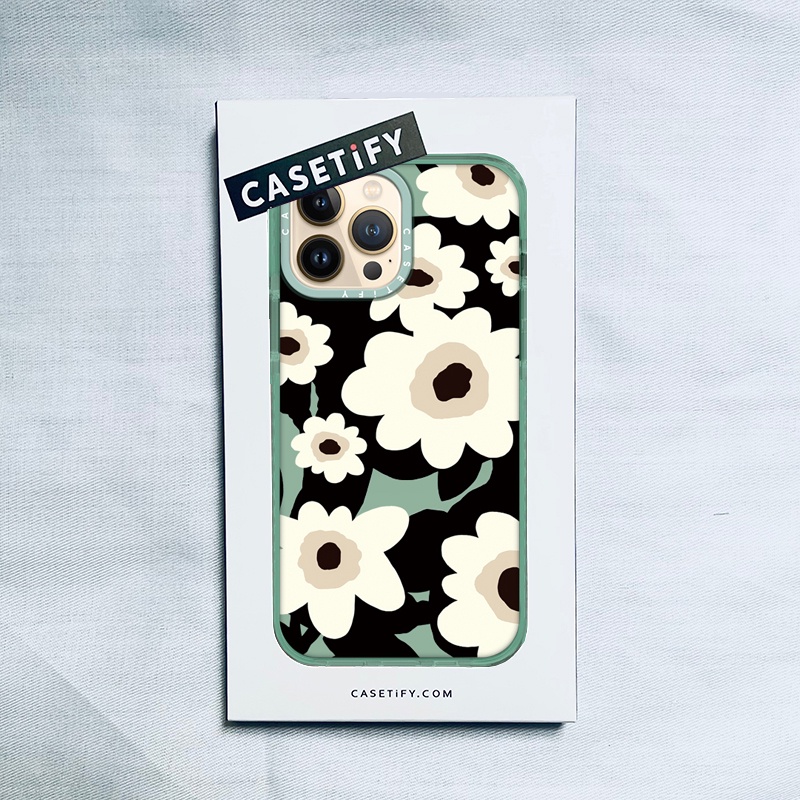Casetify X 黑白花靛藍手機殼 IPhone 14 13 12 11 Pro MAX Mini XS MAX X