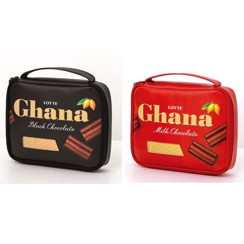 日雜附錄 Ghana 拉鍊 巧克力 大容量收納包化妝袋 文具袋 收納袋 手提包 筆袋