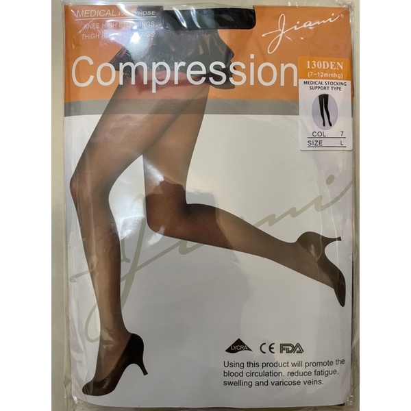compression 彈性襪 JINNI 現貨 XL 130丹