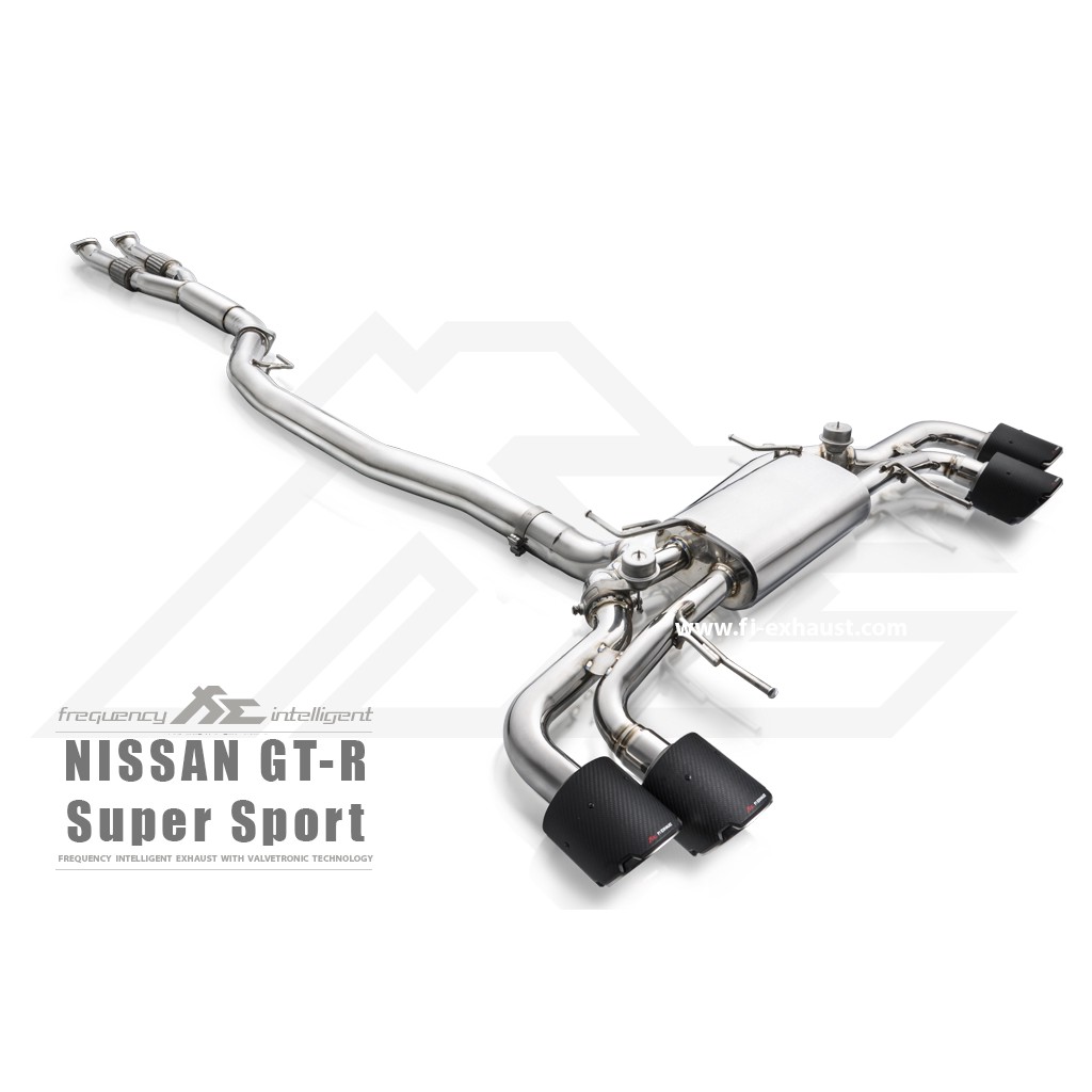 【YGAUTO】FI NISSAN R35 GTR Super Sport 中尾段閥門排氣管 全新升級 底盤